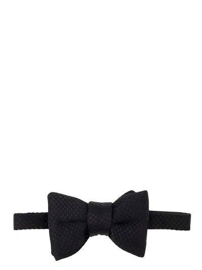 Shop Tom Ford Bow Tie In Black