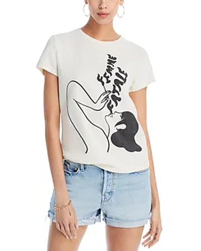 Shop Mother The Sinful Graphic Tee In Femme Fatale