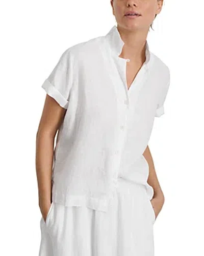 Shop Alex Mill Maddie Linen Camp Shirt In White
