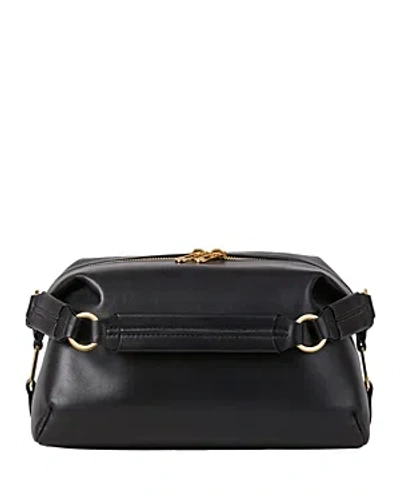 Shop Sandro Black Leather Shoulder Bag