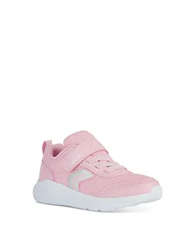 Shop Geox Girls' Sprintye Sneakers - Toddler, Little Kid, Big Kid In Pink