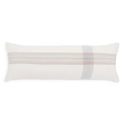 Shop Pom Pom At Home Geneva Plaid Decorative Pillow, 14 X 40 In Ivory/taupe