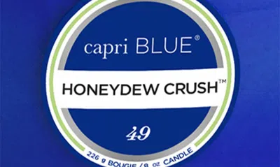Shop Capri Blue Honeydew Crush Petite Jar Candle, One Size oz In Blue
