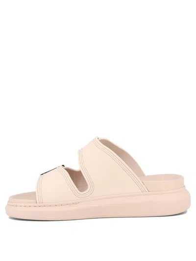Shop Alexander Mcqueen "hybrid" Sandals In Pink