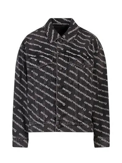 Shop Alexander Wang Jacket In Black