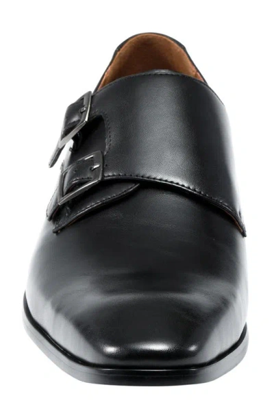 Shop Tommy Hilfiger Summy Double Monk Strap Shoe In Black