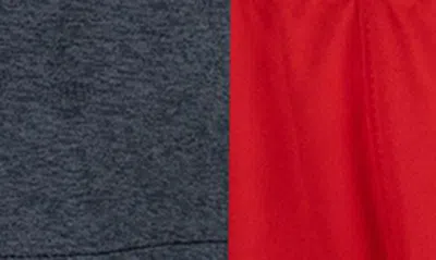Shop Nike Kids' Dri-fit Graphic T-shirt & Shorts Set In University Red