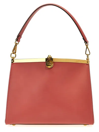 Shop Etro 'vela' Medium Shoulder Bag In Pink