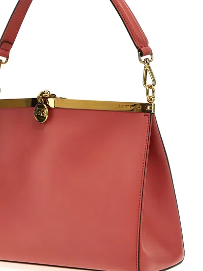 Shop Etro 'vela' Medium Shoulder Bag In Pink