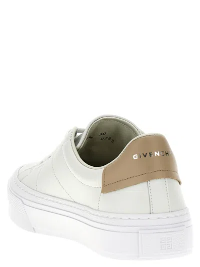 Shop Givenchy 'city Sport' Sneakers In Beige