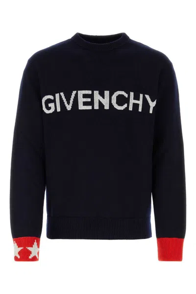 Shop Givenchy Knitwear In Blue