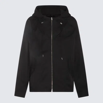 Shop Lanvin Black Cotton Casual Jacket