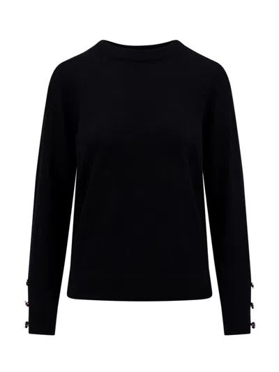 Shop Michael Kors Sweater In Black