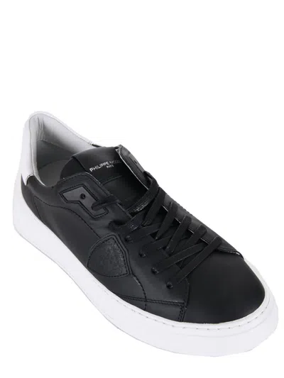 Shop Philippe Model Men's Sneakers In Black