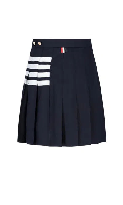 Shop Thom Browne Skirts In Blue