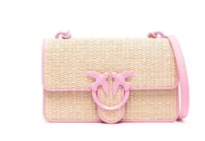 Shop Pinko Bags.. In Naturale/rosa