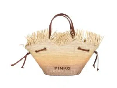 Shop Pinko Bags.. In Cuoio/giallo/naturale
