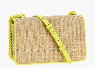 Shop Pinko Bags.. In Naturale/giallo