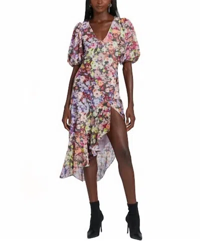 Shop Amanda Uprichard Glenna Dress In Floral In Multi