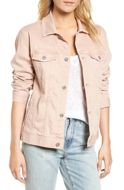 Shop Ag Adriano Goldschmied Women Nancy Jacket In Years Weathered Rosy Rouge In Pink