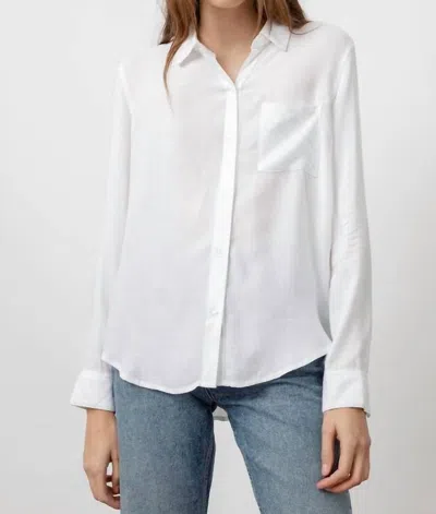 Shop Rails Hunter Shirt In Ivory Check In White