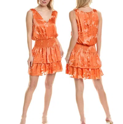 Shop Ramy Brook Dawson Dress In Orange In Pink