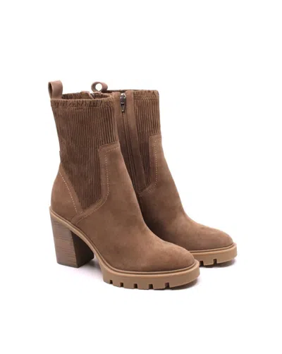 Shop Dolce Vita Marni H2o Boots In Truffle Suede In Brown