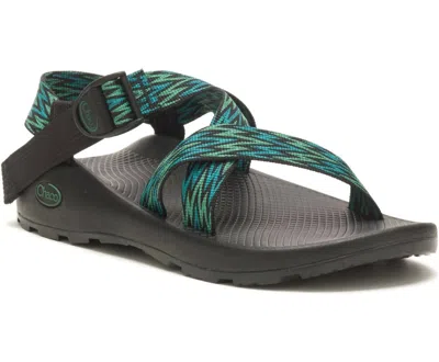 Shop Chaco Men's Z/1 Classic Sandal In Squall Green In Grey