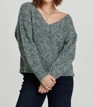 Shop Another Love Rue Sweater In Spruce Melange In Green