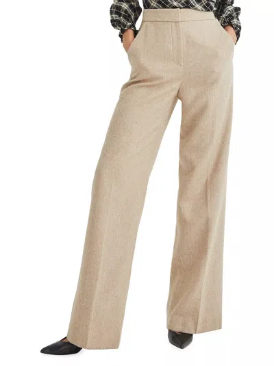 Shop Veronica Beard Tonelli Pant In Taupe In Beige