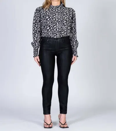 Shop Black Orchid Gisele High Rise Skinny Jean In Take A Bow In Black