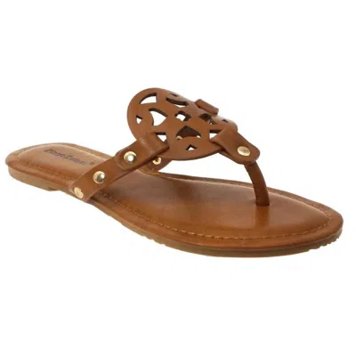 Pierre Dumas Limit Sandal In Tan In Brown