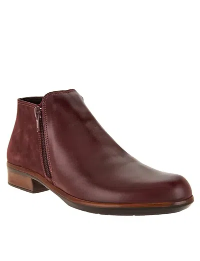 Shop Naot Women's Helm Boot In Bordeux In Brown