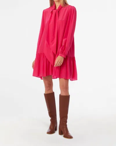 Shop Marie Oliver Kitty Dress In Rouge In Pink