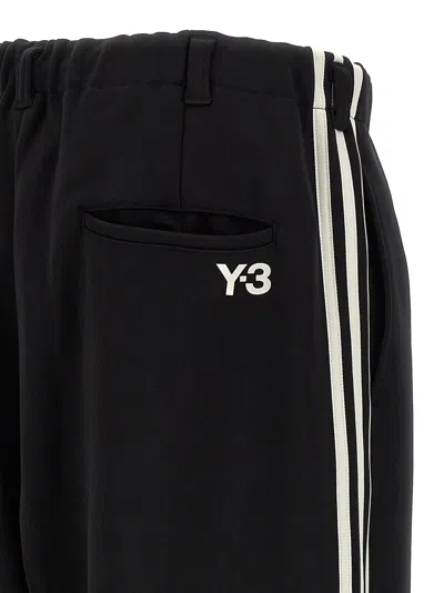 Shop Y-3 Side Band Joggers Pants White/black