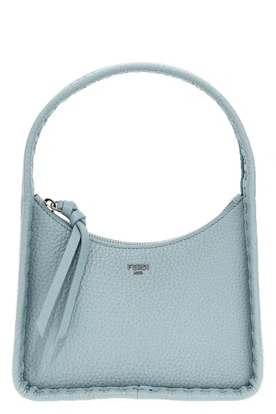 Shop Fendi Women 'mini Fendessence' Handbag In Blue