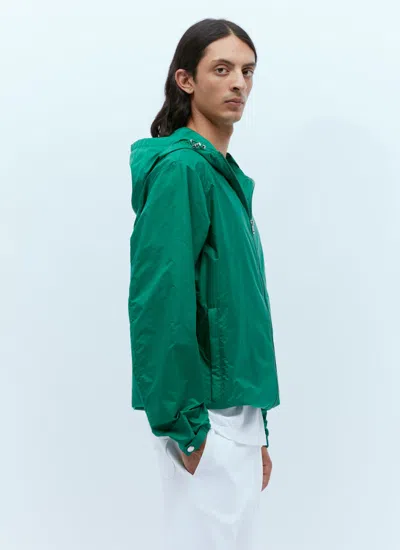 Shop Moncler Men Etiache Hooded Jacket In Green