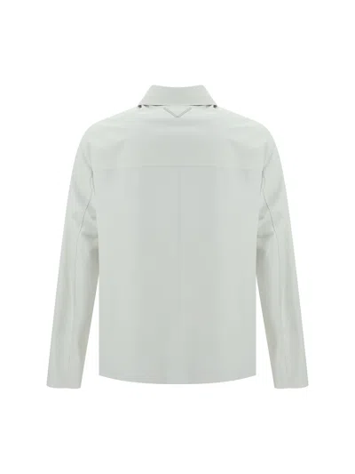 Shop Prada Men Jacket In White