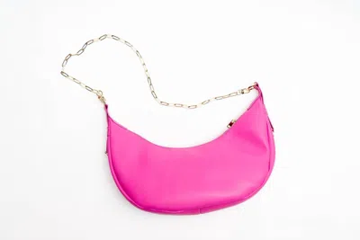 Shop Jules Kae Luna Bag In Fushcia In Pink