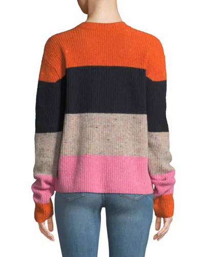 Shop A.l.c Georgina Sweater In Multi In Orange