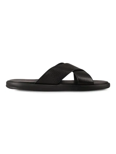Shop Doucal's Sandals Shoes In Black