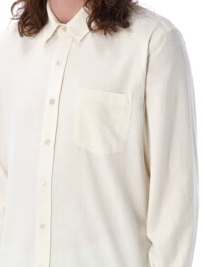 Shop Our Legacy Classic Shirt In White Silk