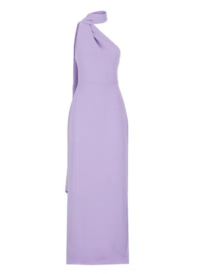 Shop Solace London The Demi Maxi Dress In Purple