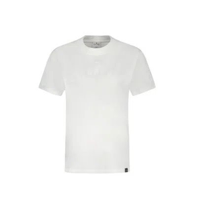 Shop Courrèges Ac Straight T-shirt - Cotton - White