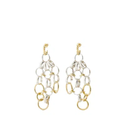 Shop Isabel Marant Sido Earrings - Brass - Silver/gold In Not Applicable