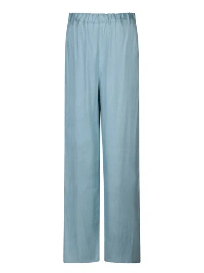 Shop Lardini Relaxed Fit Trousers In Blue