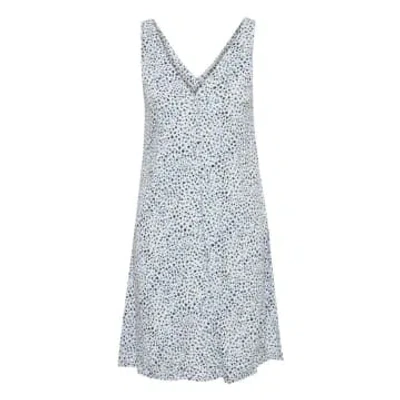 Shop Ichi Haya Short Dress-della Robbia Blue-20120970
