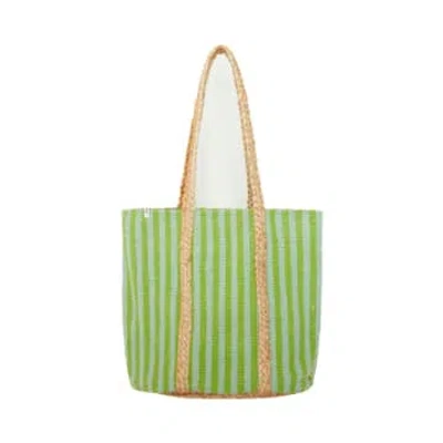 Shop Ichi Brommie Jute Shoulder Bag-greenery-20120950