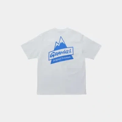 Shop Gramicci Peak T-shirt In White
