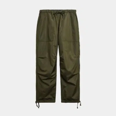 Shop Taion Military Reversible Pants In Green